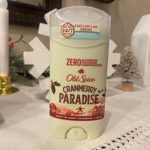 Old Spice Cranmerry Paradise Smooth Glide Deodorant NEW
